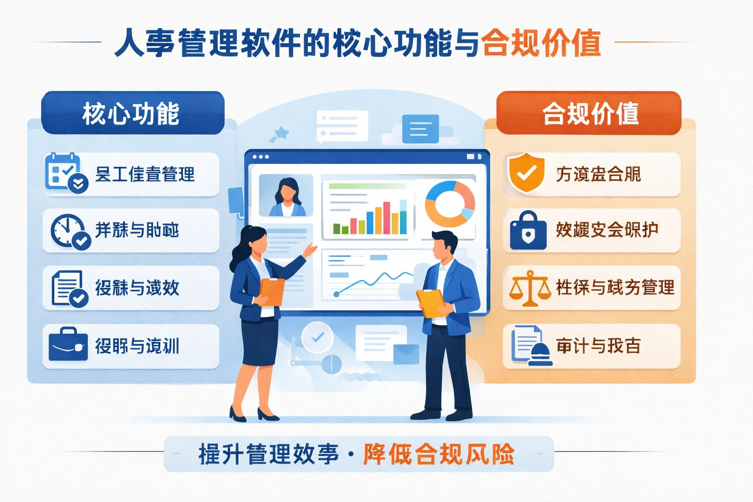人事管理软件的核心功能与合规价值