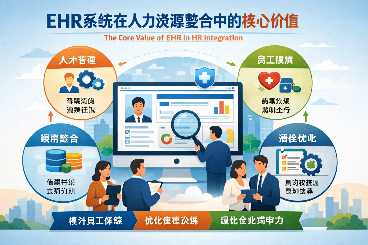 EHR系统在人力资源整合中的核心价值
