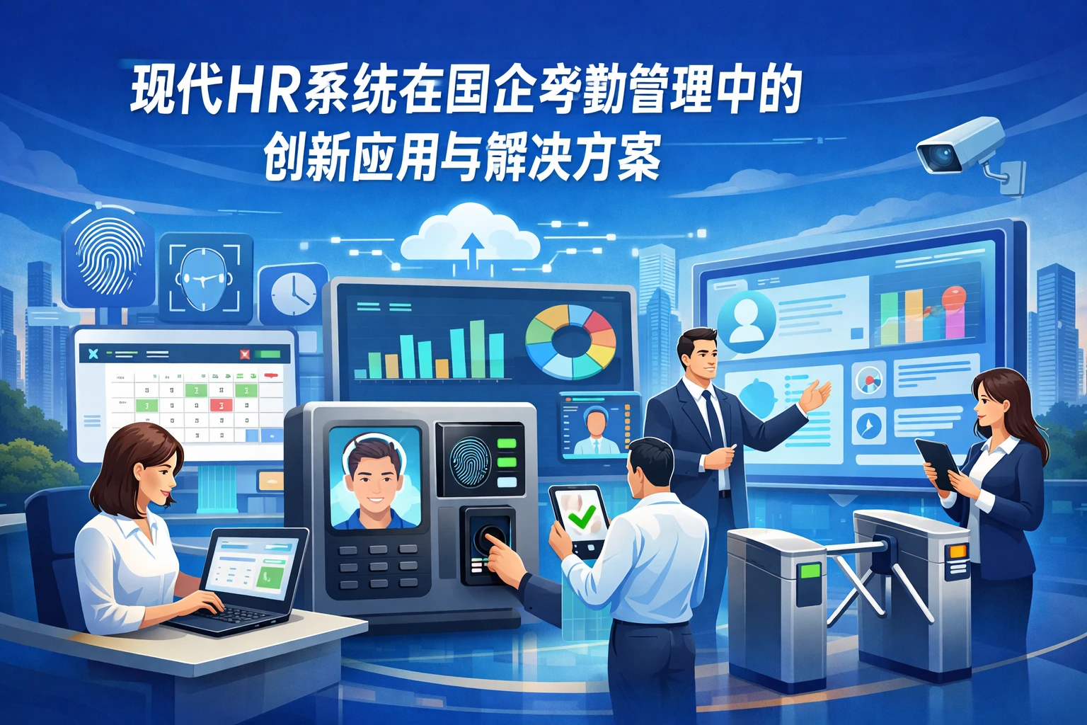 现代HR系统在国企考勤管理中的创新应用与解决方案