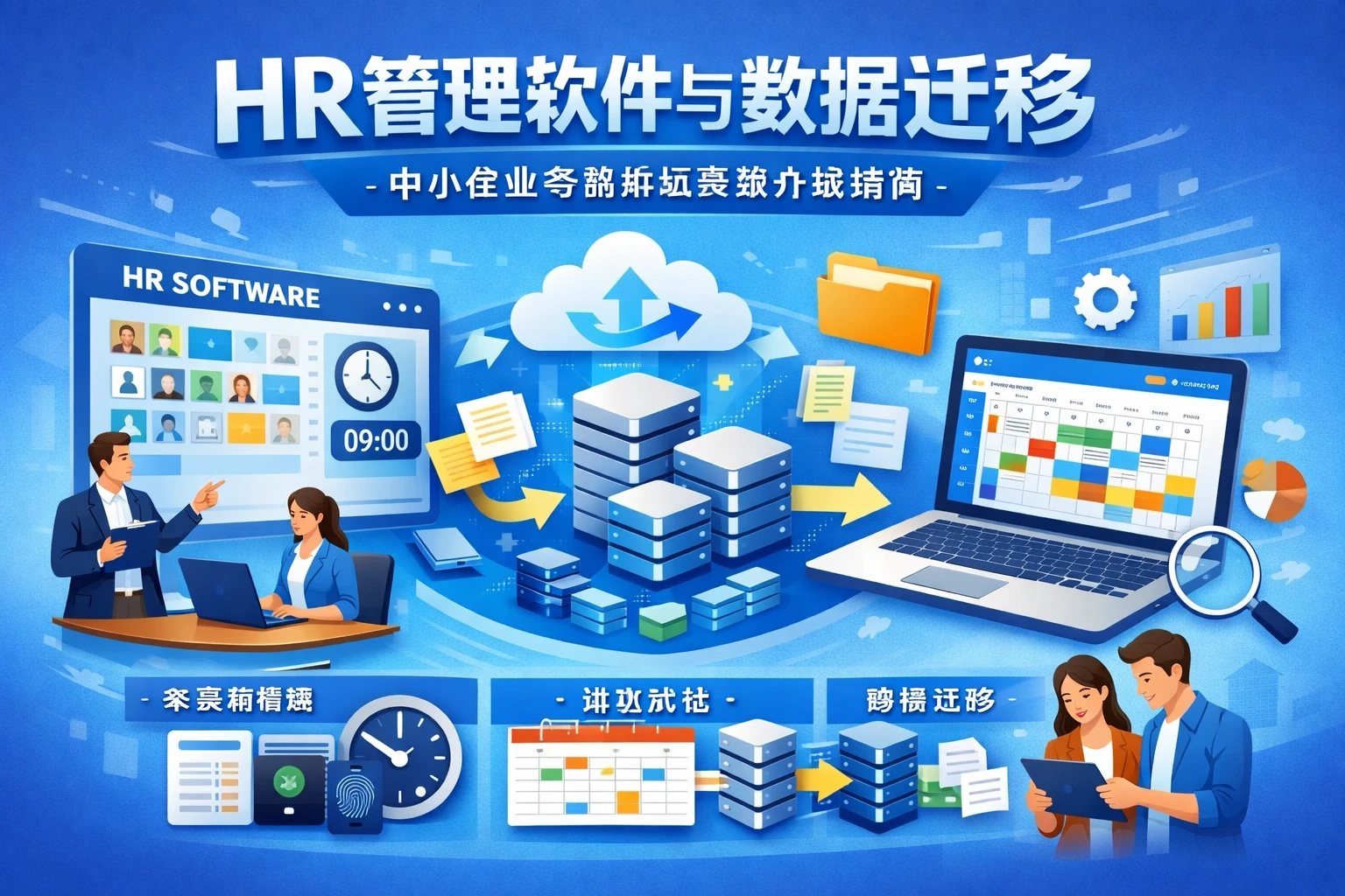 HR管理软件与数据迁移：中小企业考勤排班系统升级指南