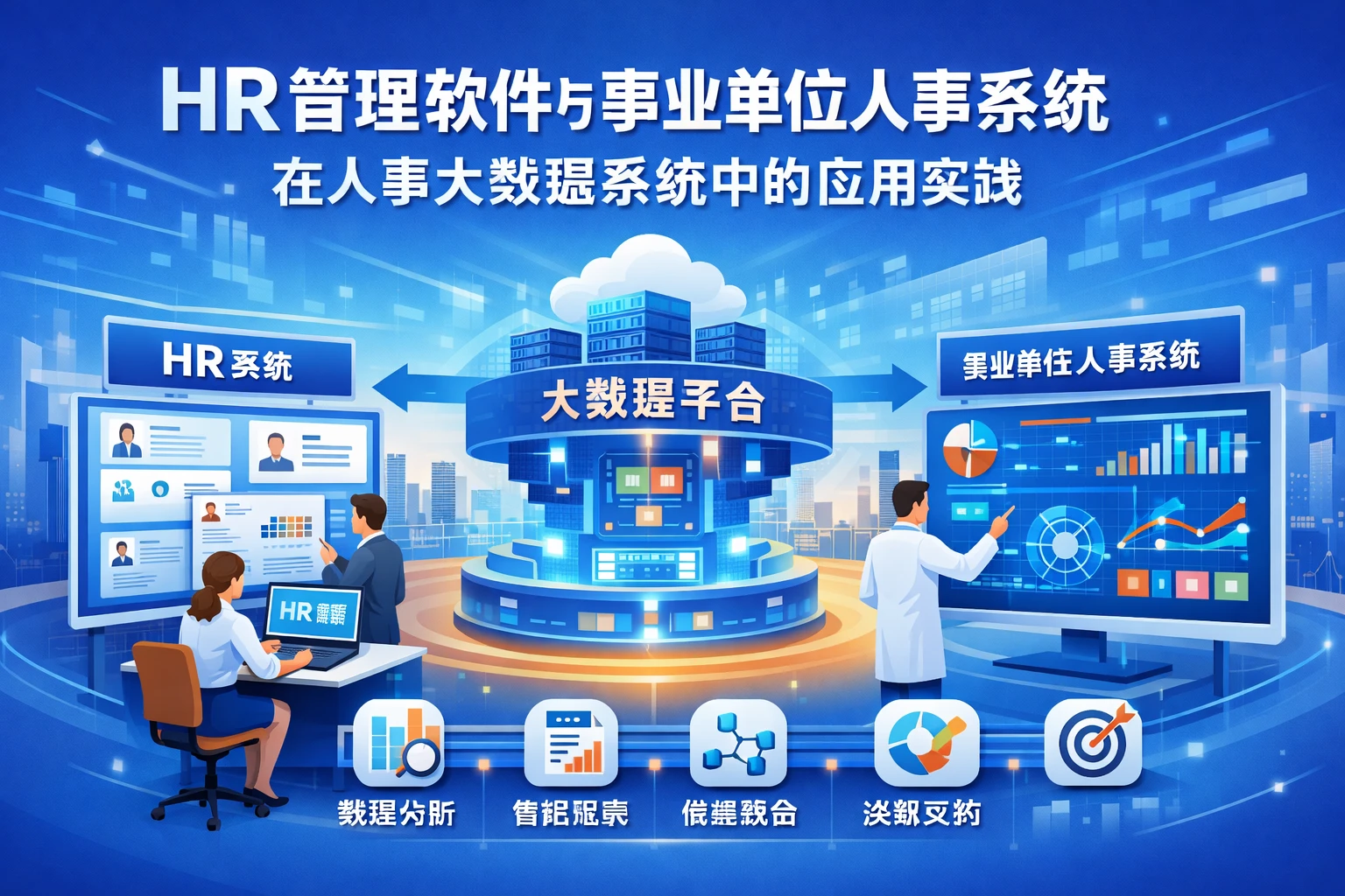 HR管理软件与事业单位人事系统在人事大数据系统中的应用实践