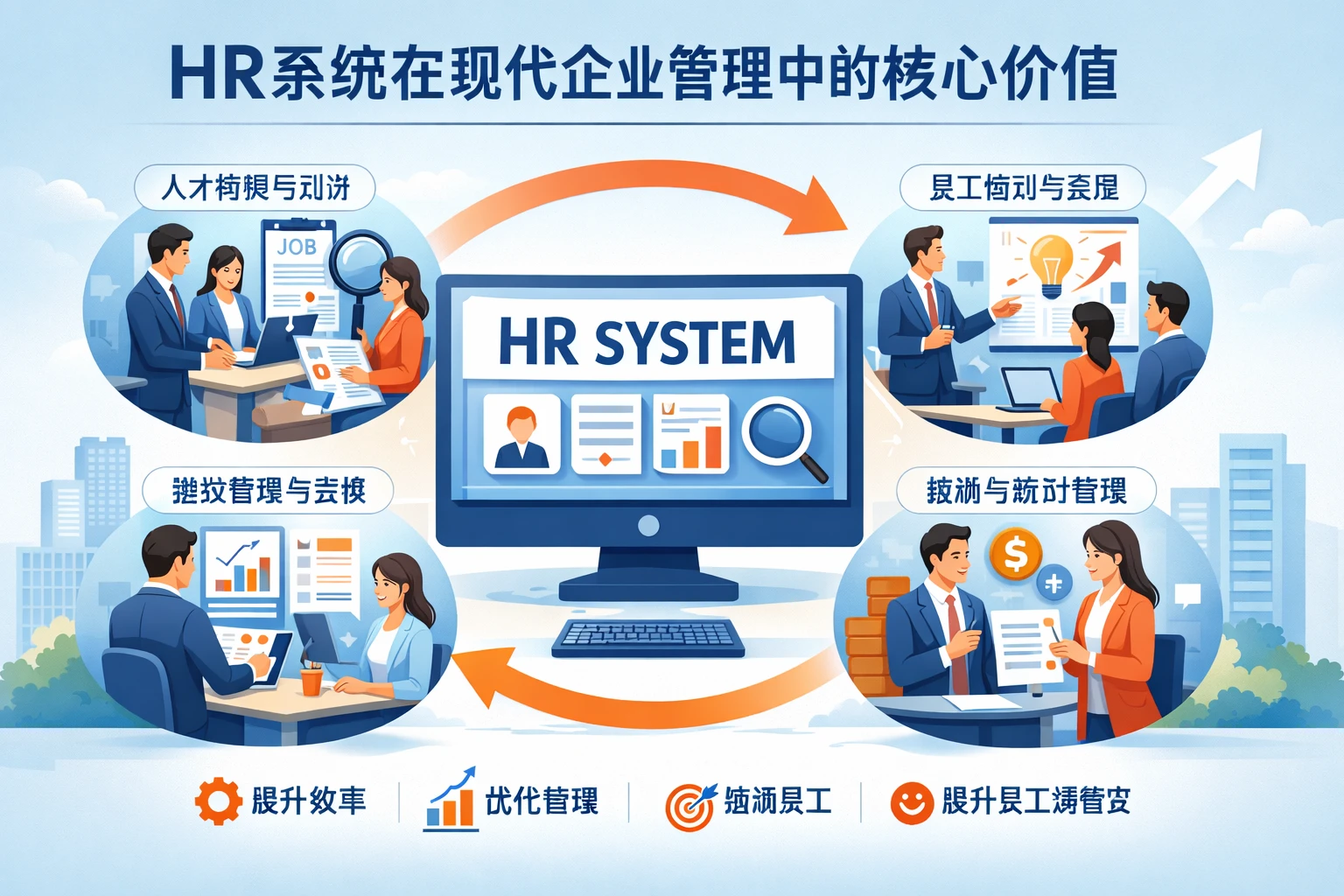 HR系统在现代企业管理中的核心价值