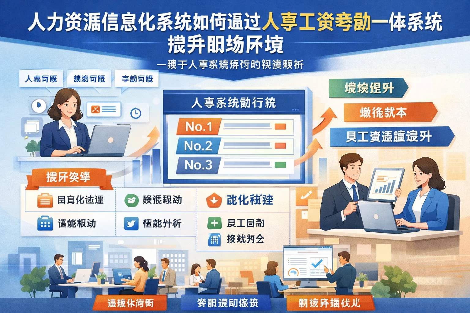 人力资源信息化系统如何通过人事工资考勤一体化系统提升职场环境——基于人事系统排行榜的深度解析