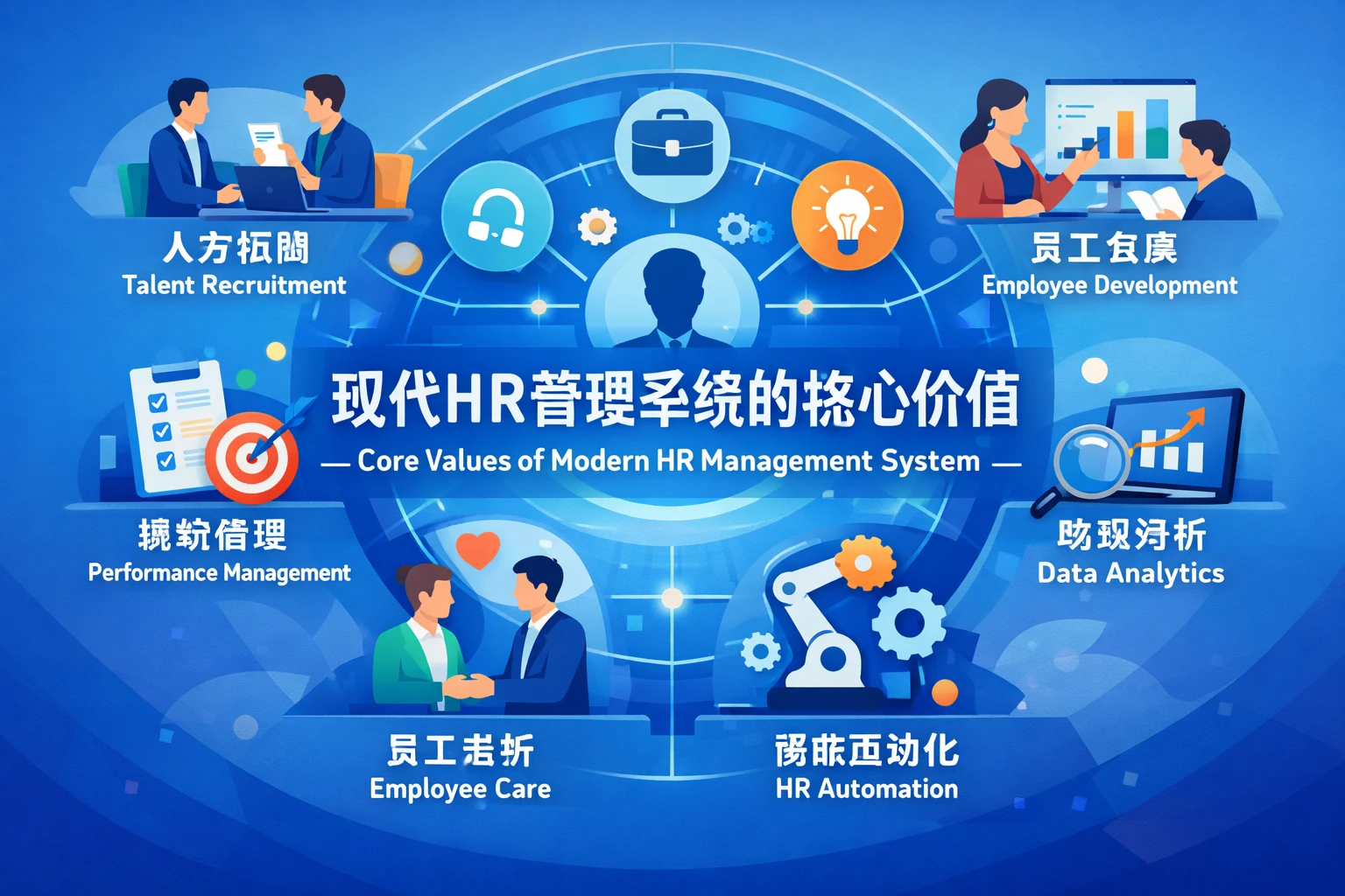 现代HR管理系统的核心价值