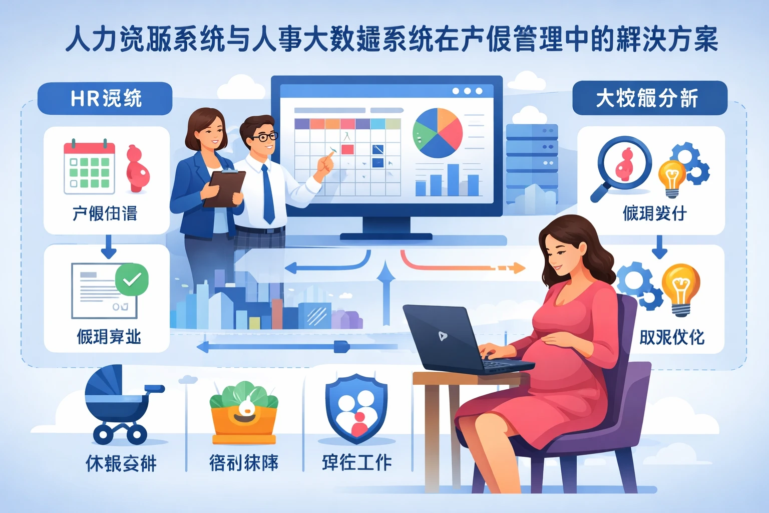 人力资源系统与人事大数据系统在产假管理中的解决方案