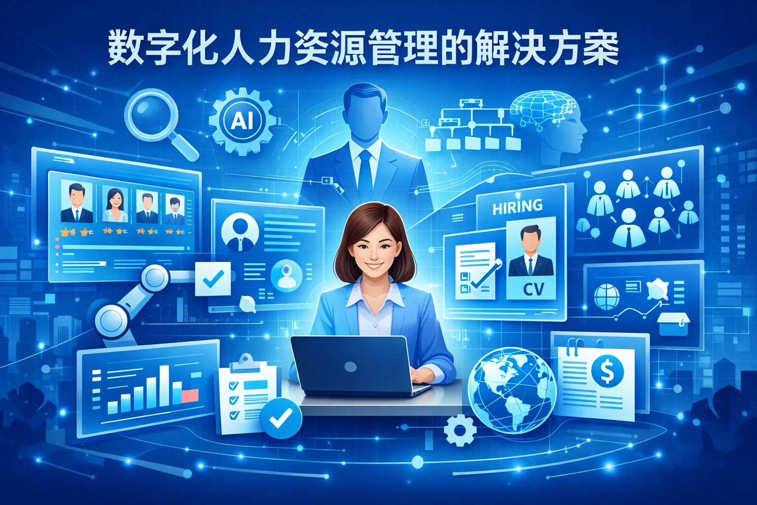 数字化人力资源管理的解决方案