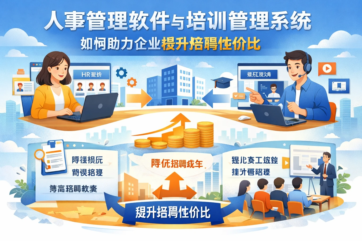 人事管理软件与培训管理系统如何助力企业提升招聘性价比