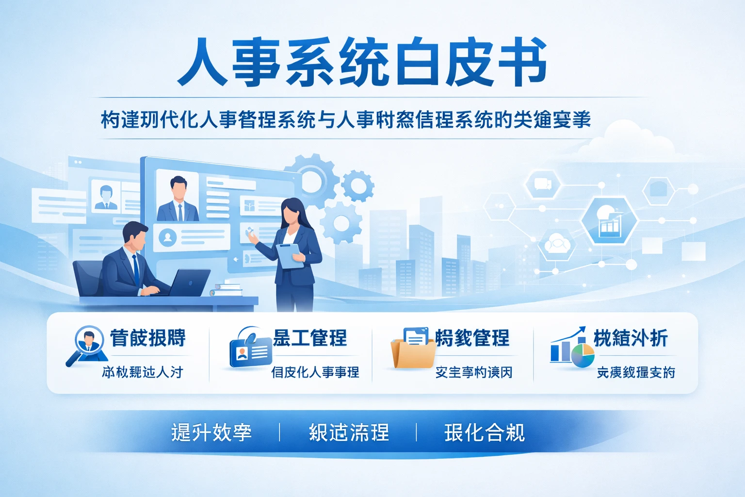 人事系统白皮书：构建现代化人事管理系统与人事档案管理系统的关键要素