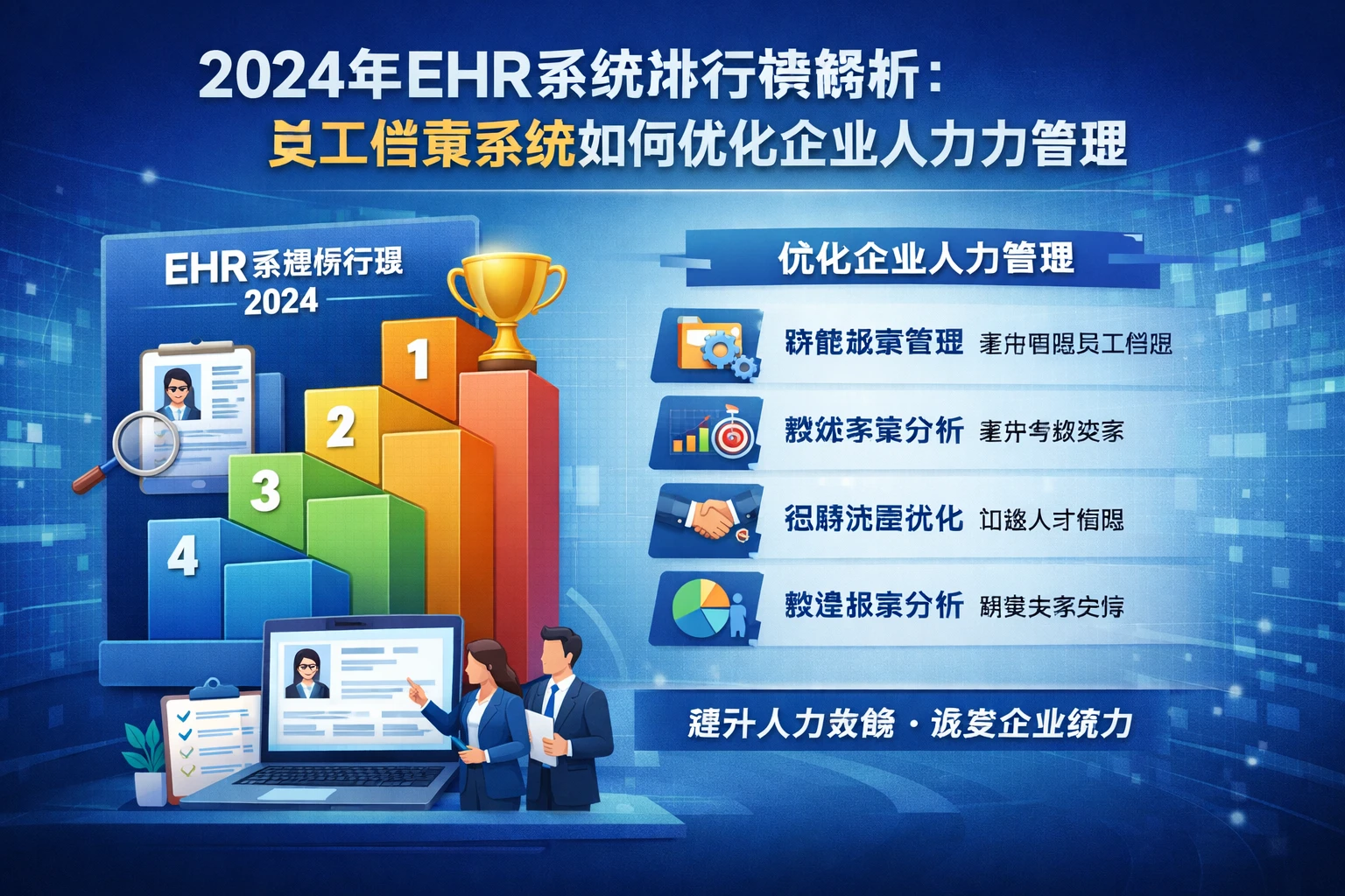 2024年ehr系统排行榜解析：员工档案系统如何优化企业人力管理