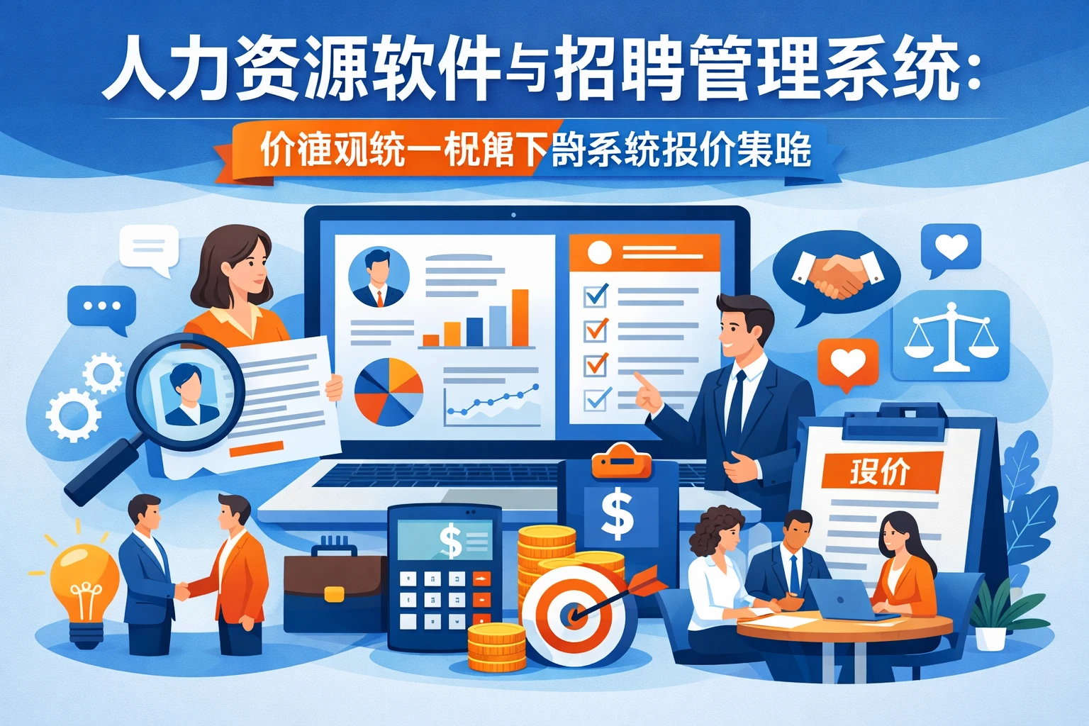 人力资源软件与招聘管理系统：价值观统一视角下的系统报价策略