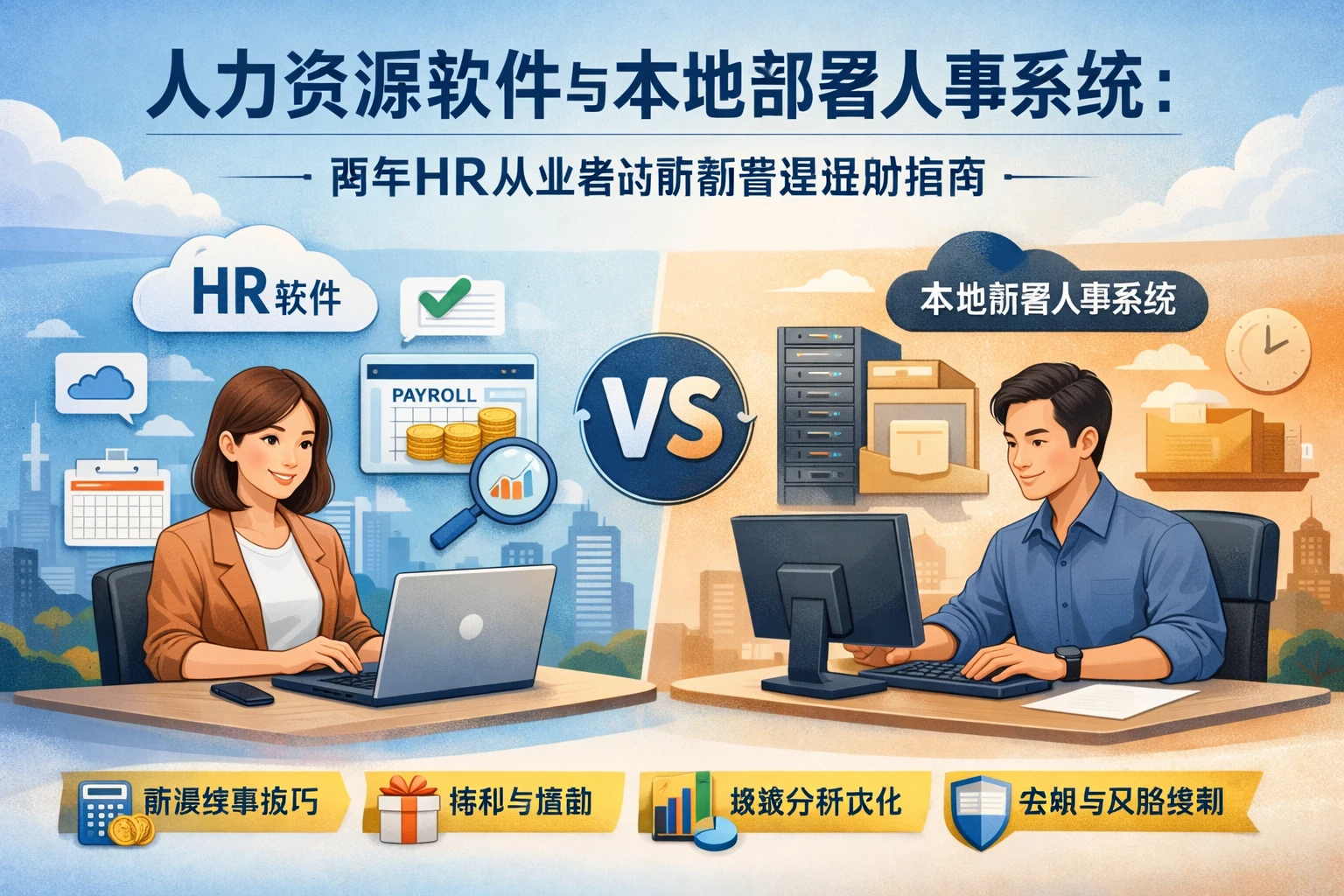 人力资源软件与本地部署人事系统：两年HR从业者的薪酬管理进阶指南