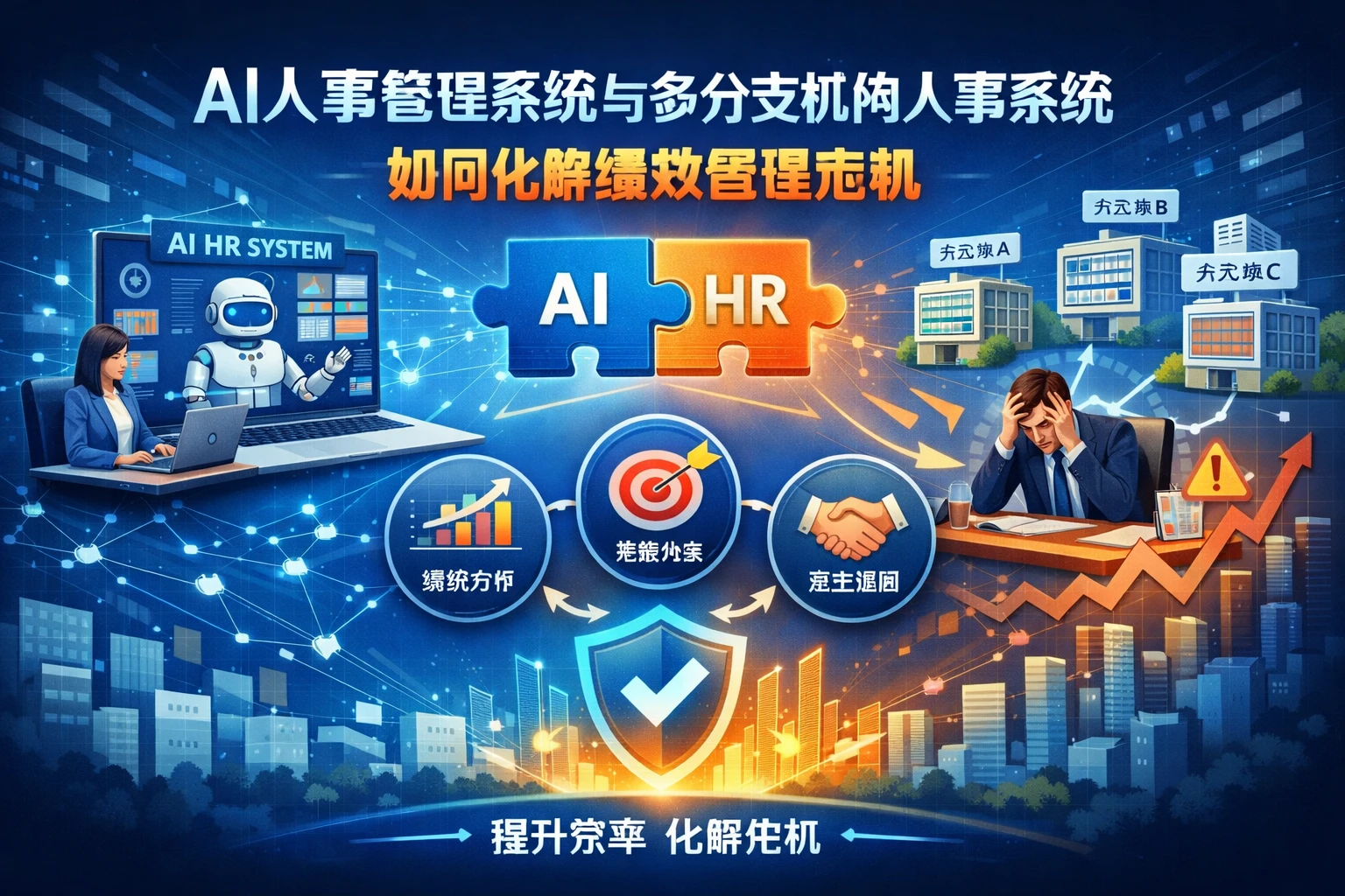 AI人事管理系统与多分支机构人事系统如何化解绩效管理危机