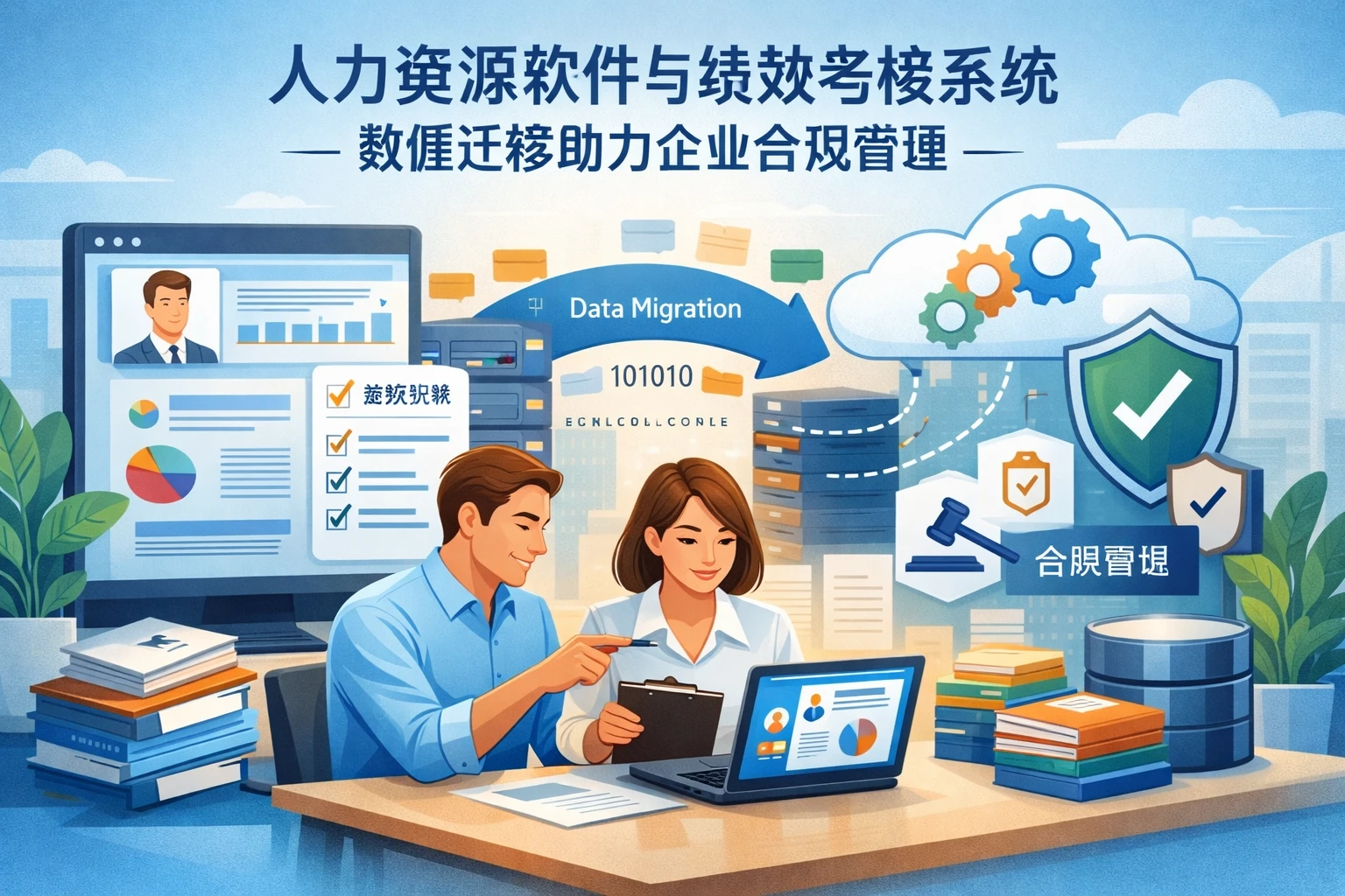 人力资源软件与绩效考核系统:数据迁移助力企业合规管理