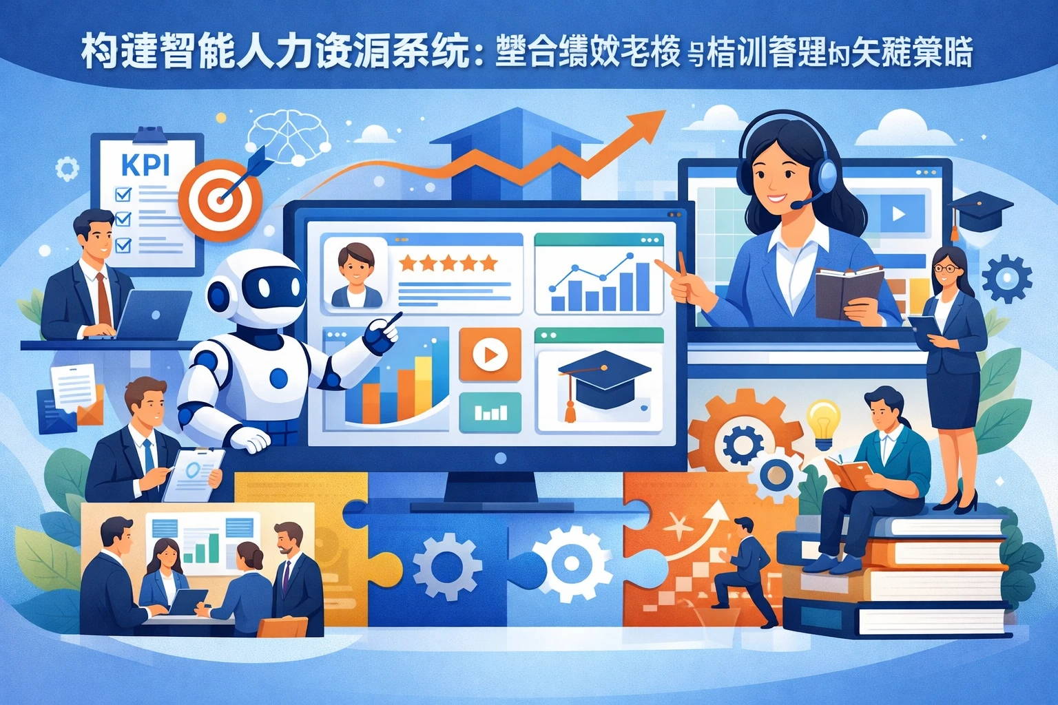 构建智能人力资源系统：整合绩效考核与培训管理的关键策略