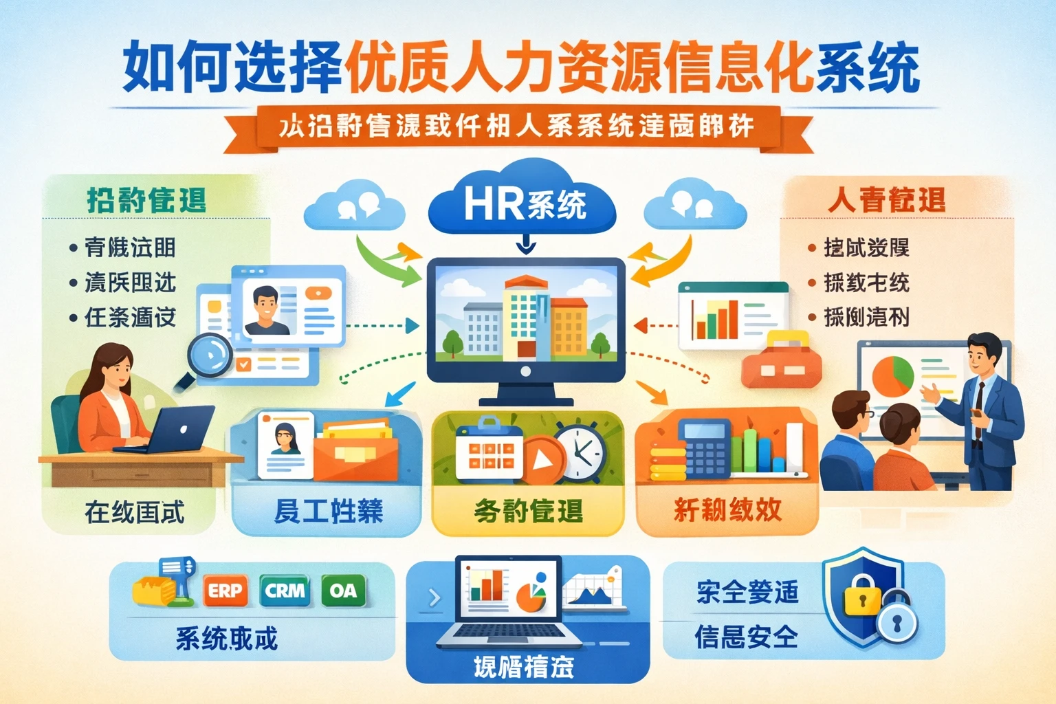 如何选择优质人力资源信息化系统：从招聘管理软件到人事系统全面解析