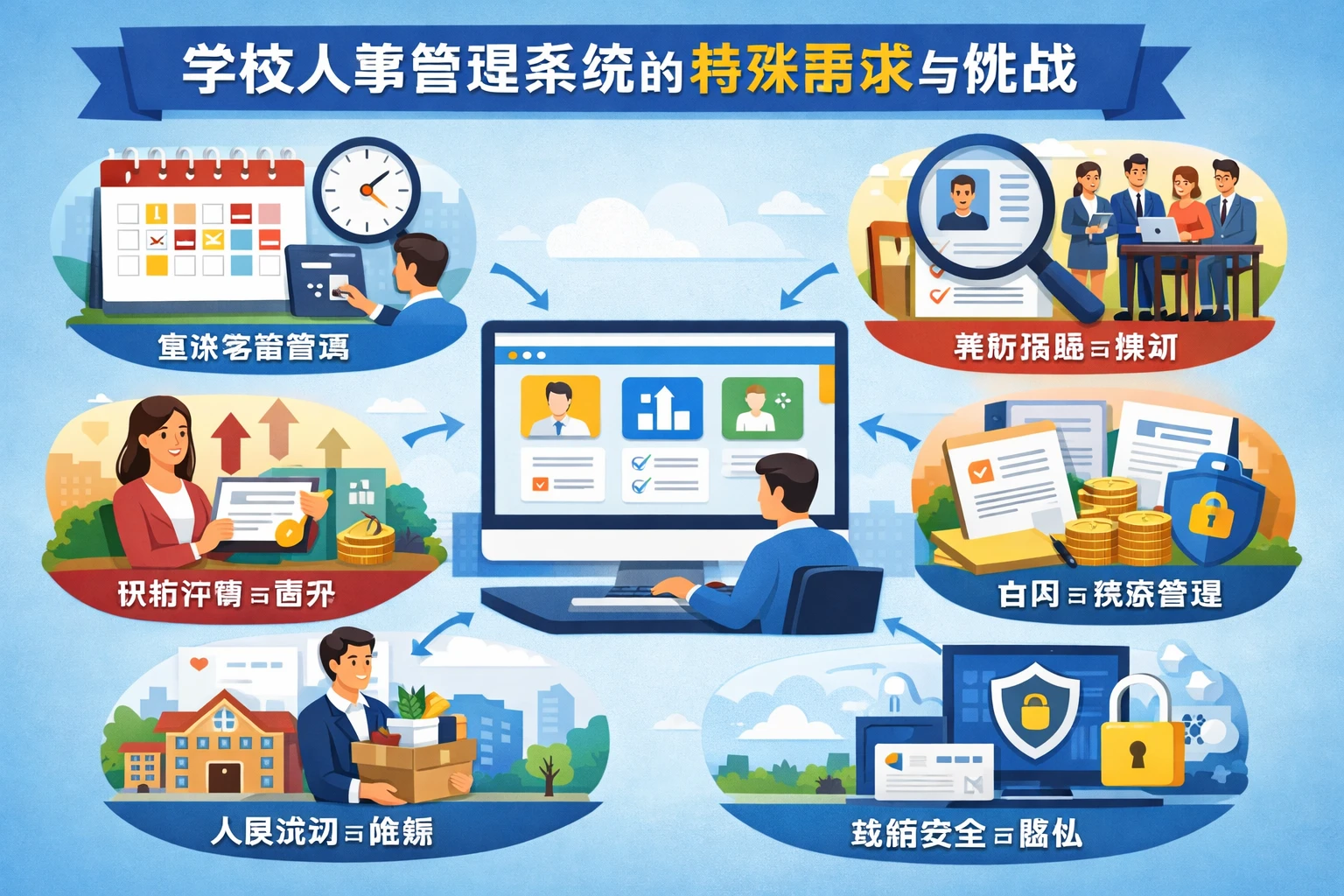 学校人事管理系统的特殊需求与挑战