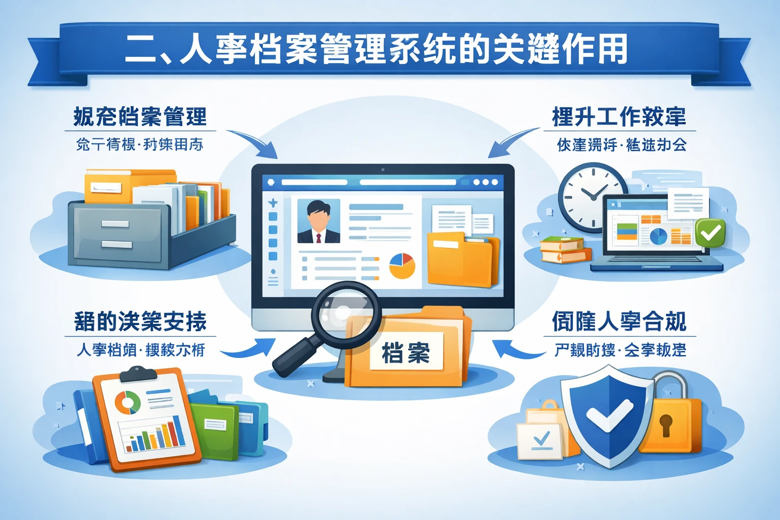 二、人事档案管理系统的关键作用
