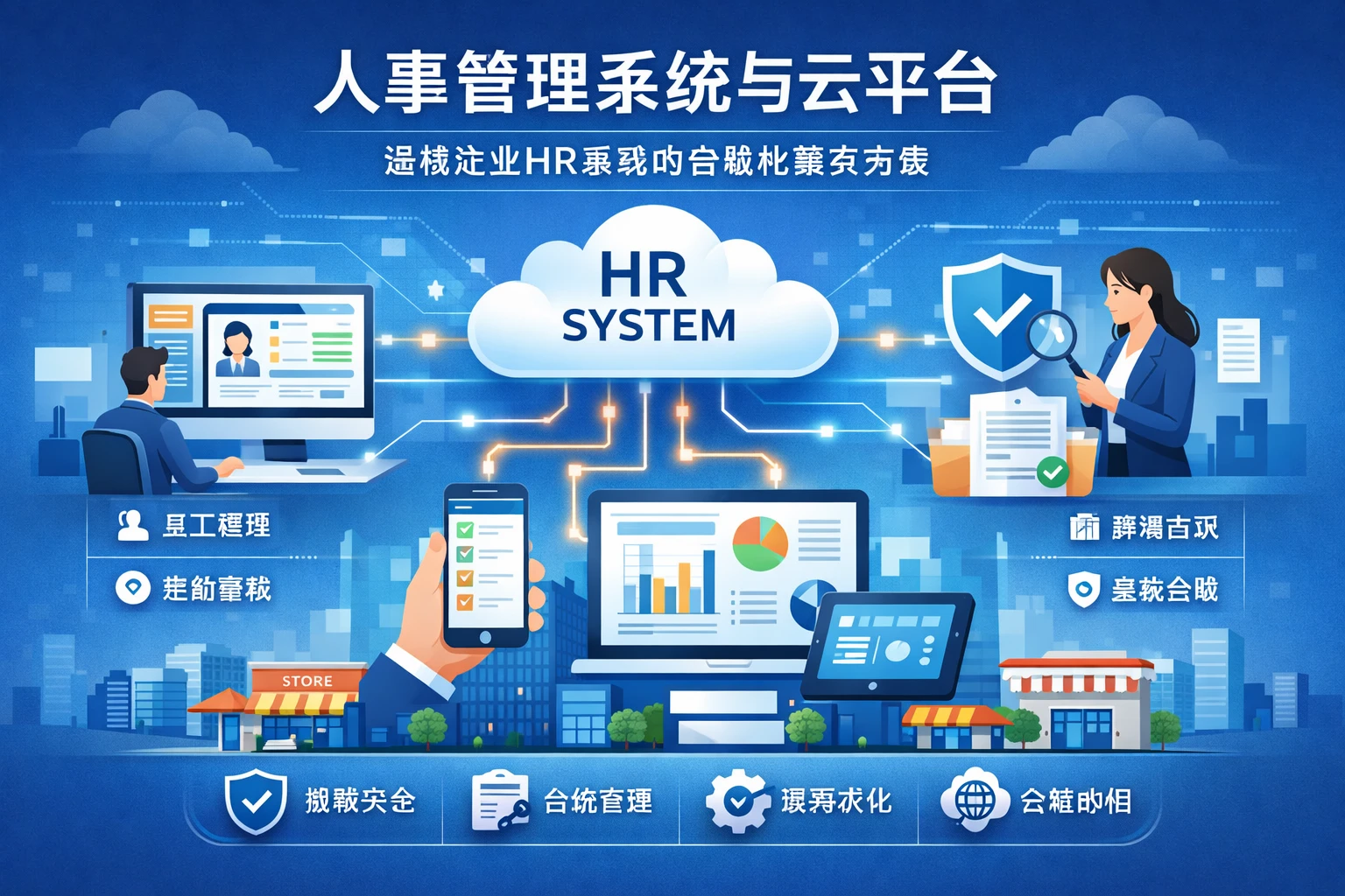 人事管理系统与云平台：连锁企业HR系统的合规化解决方案