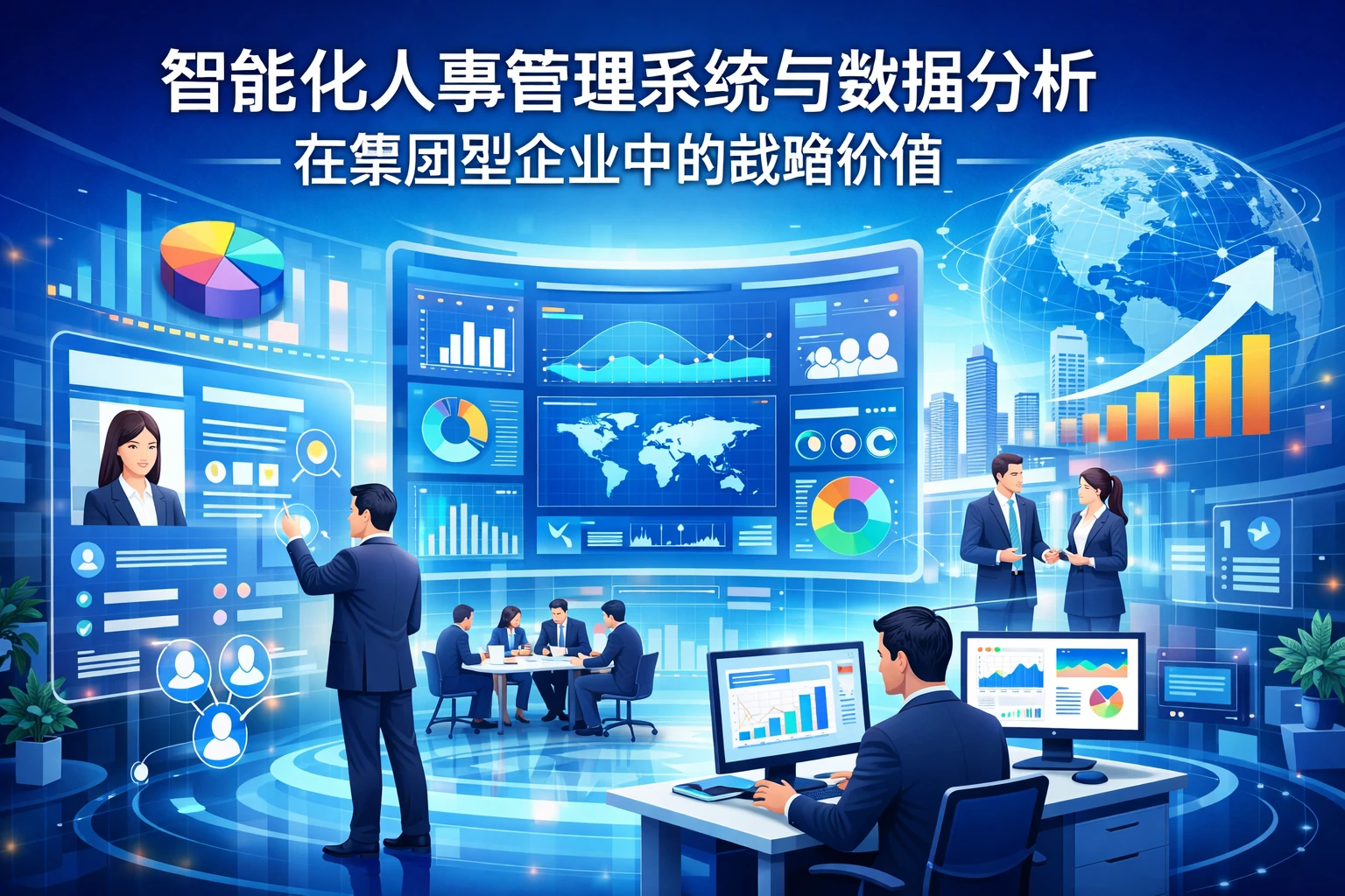 智能化人事管理系统与数据分析在集团型企业中的战略价值