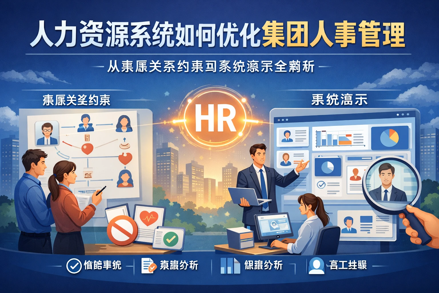 人力资源系统如何优化集团人事管理:从亲属关系约束到系统演示全解析