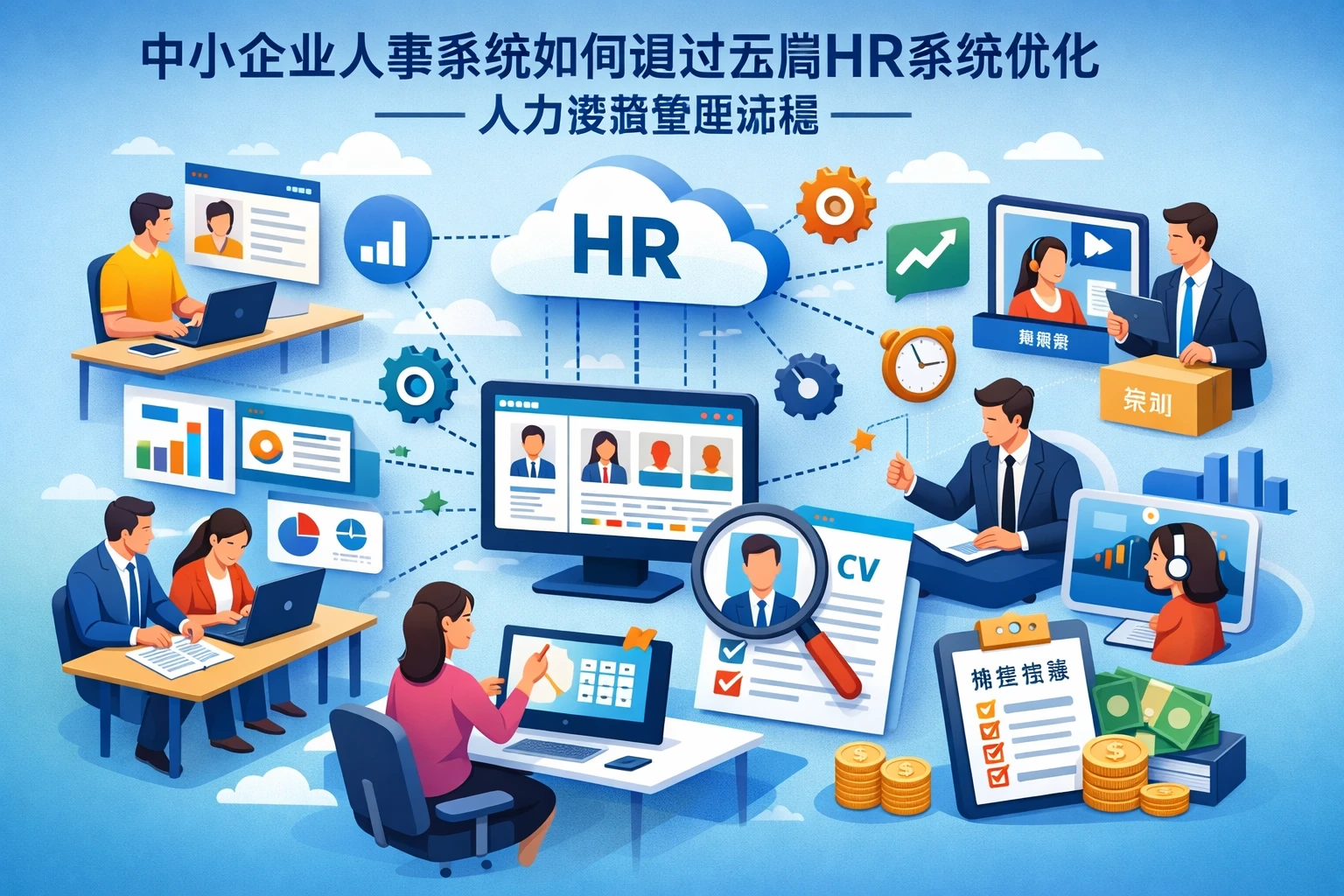 中小企业人事系统如何通过云端HR系统优化人力资源管理流程