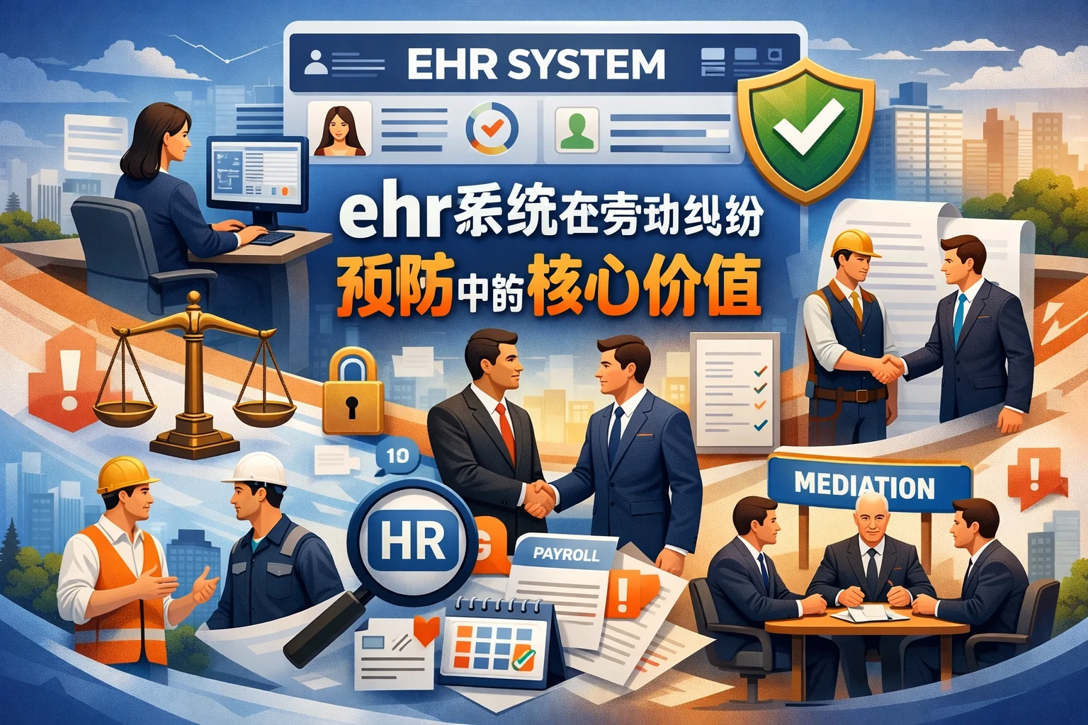 ehr系统在劳动纠纷预防中的核心价值