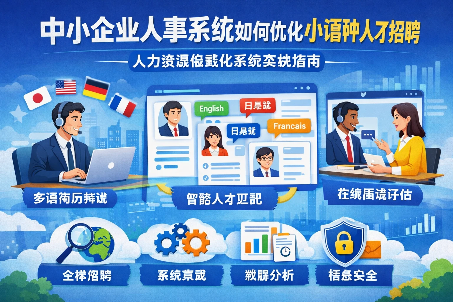 中小企业人事系统如何优化小语种人才招聘 - 人力资源信息化系统实战指南