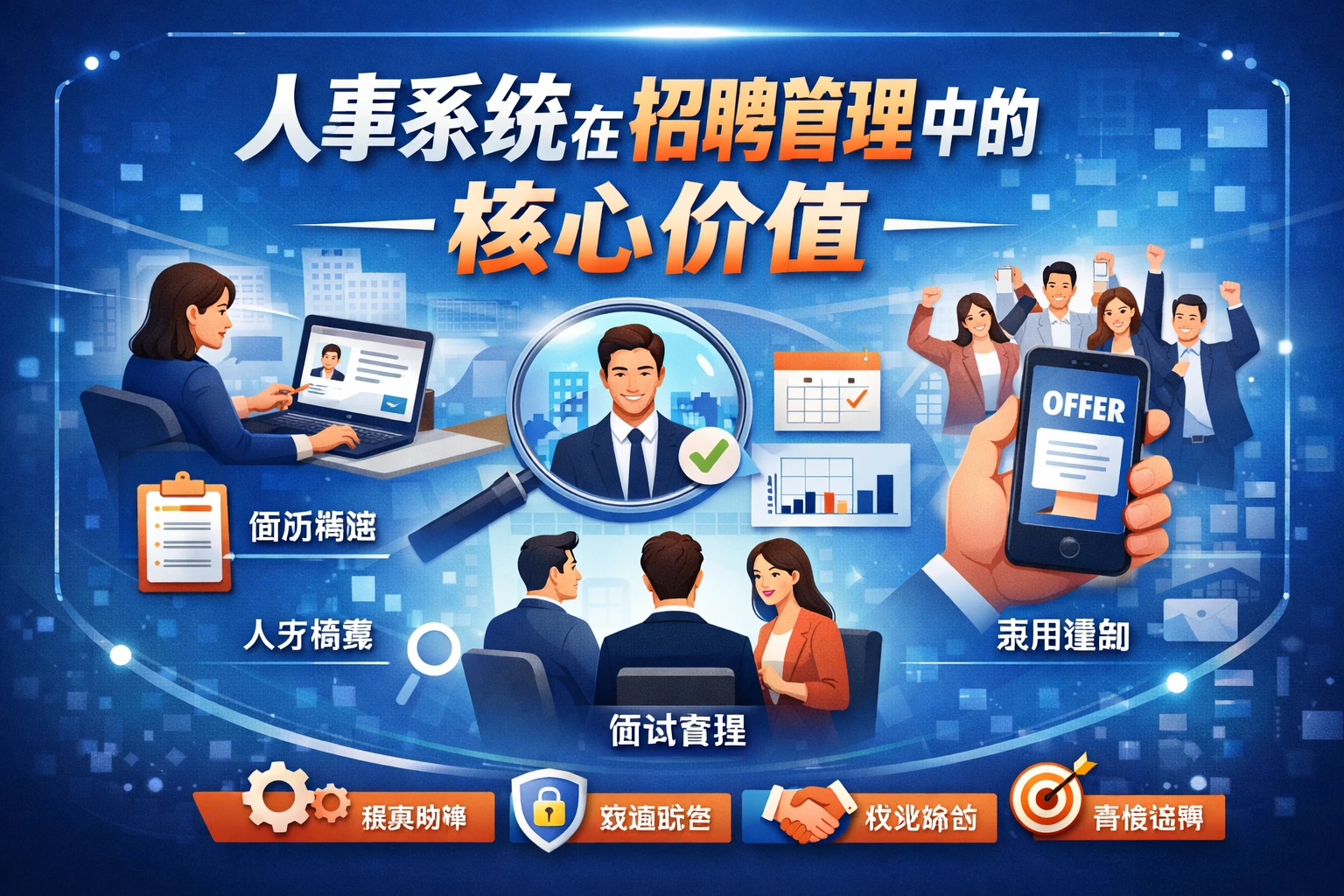 人事系统在招聘管理中的核心价值