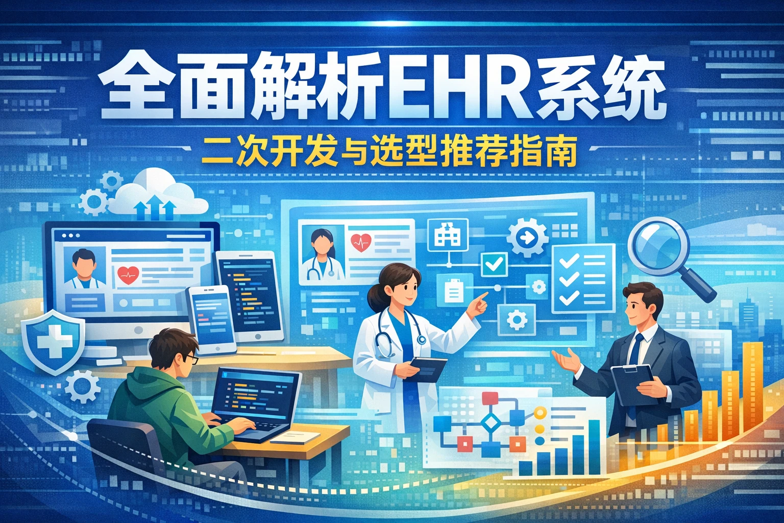 全面解析EHR系统：二次开发与选型推荐指南