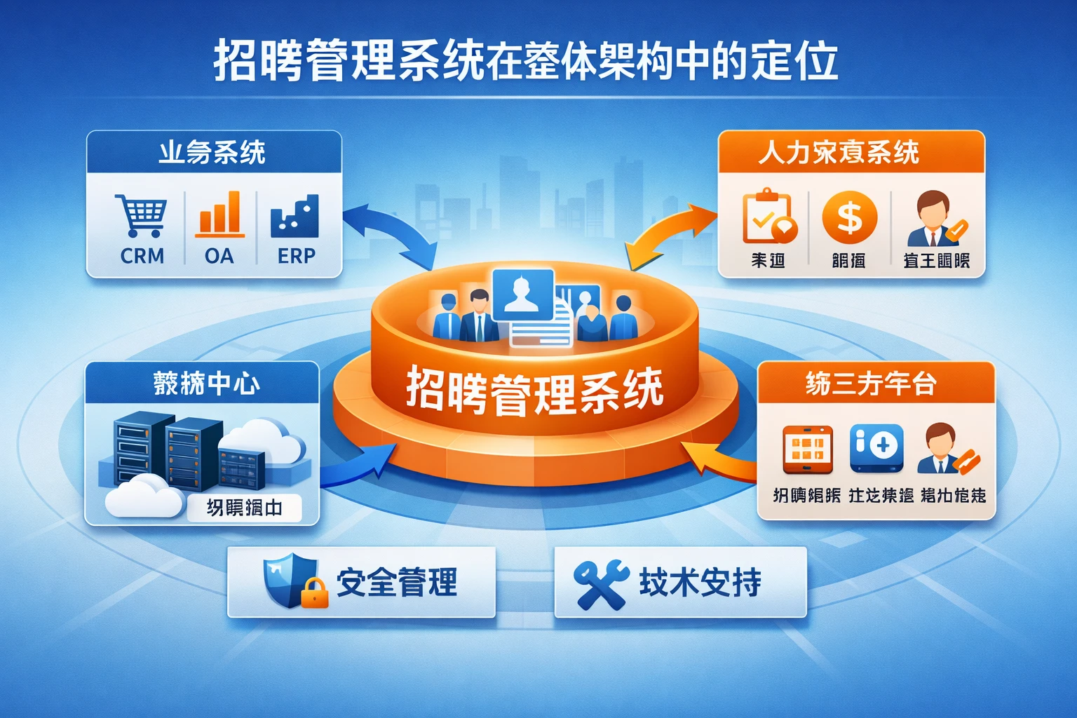 招聘管理系统在整体架构中的定位