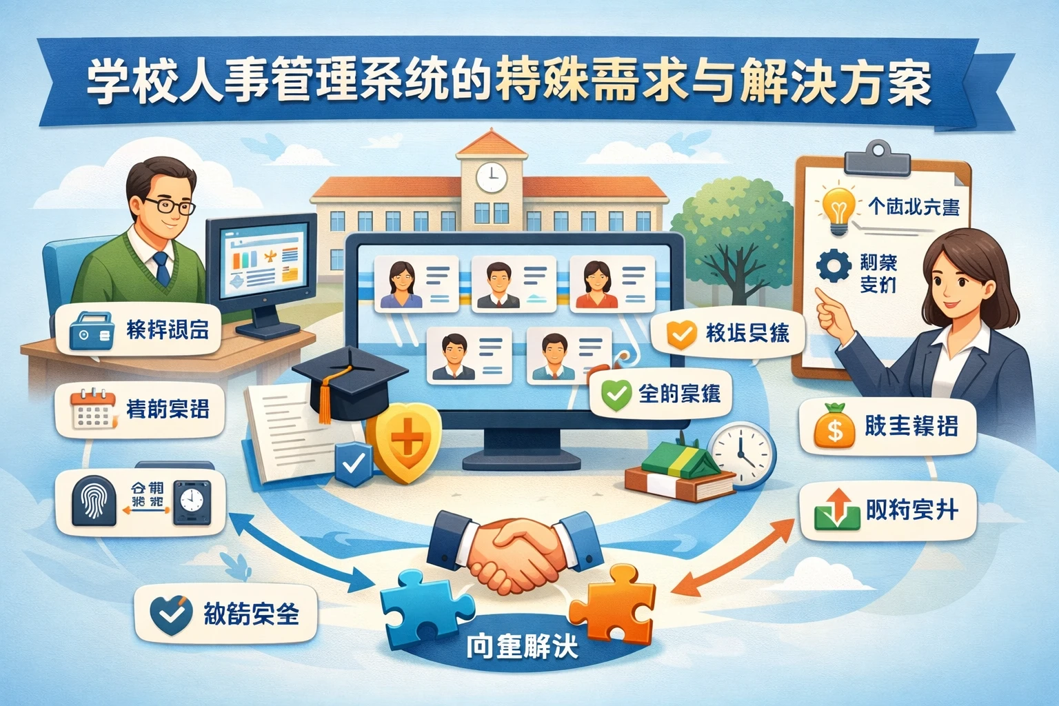 学校人事管理系统的特殊需求与解决方案