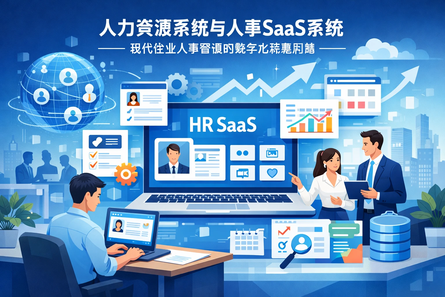 人力资源系统与人事SaaS系统:现代企业人事管理的数字化转型利器