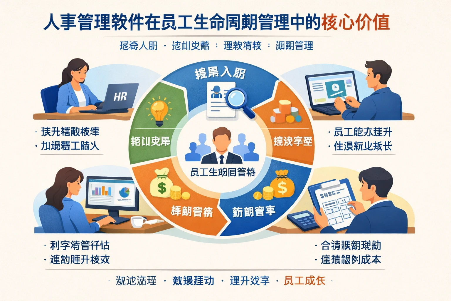 人事管理软件在员工生命周期管理中的核心价值