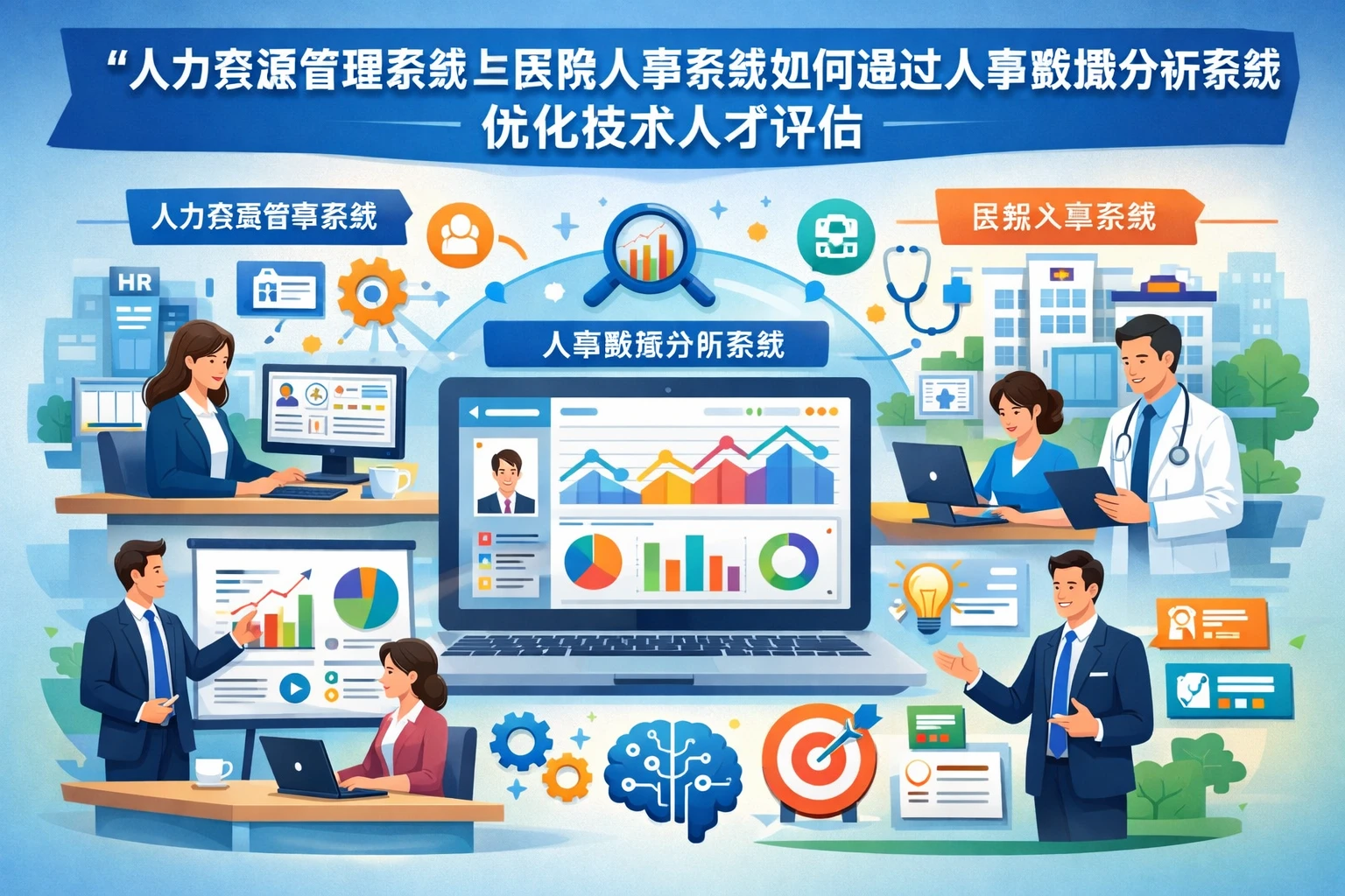 人力资源管理系统与医院人事系统如何通过人事数据分析系统优化技术人才评估