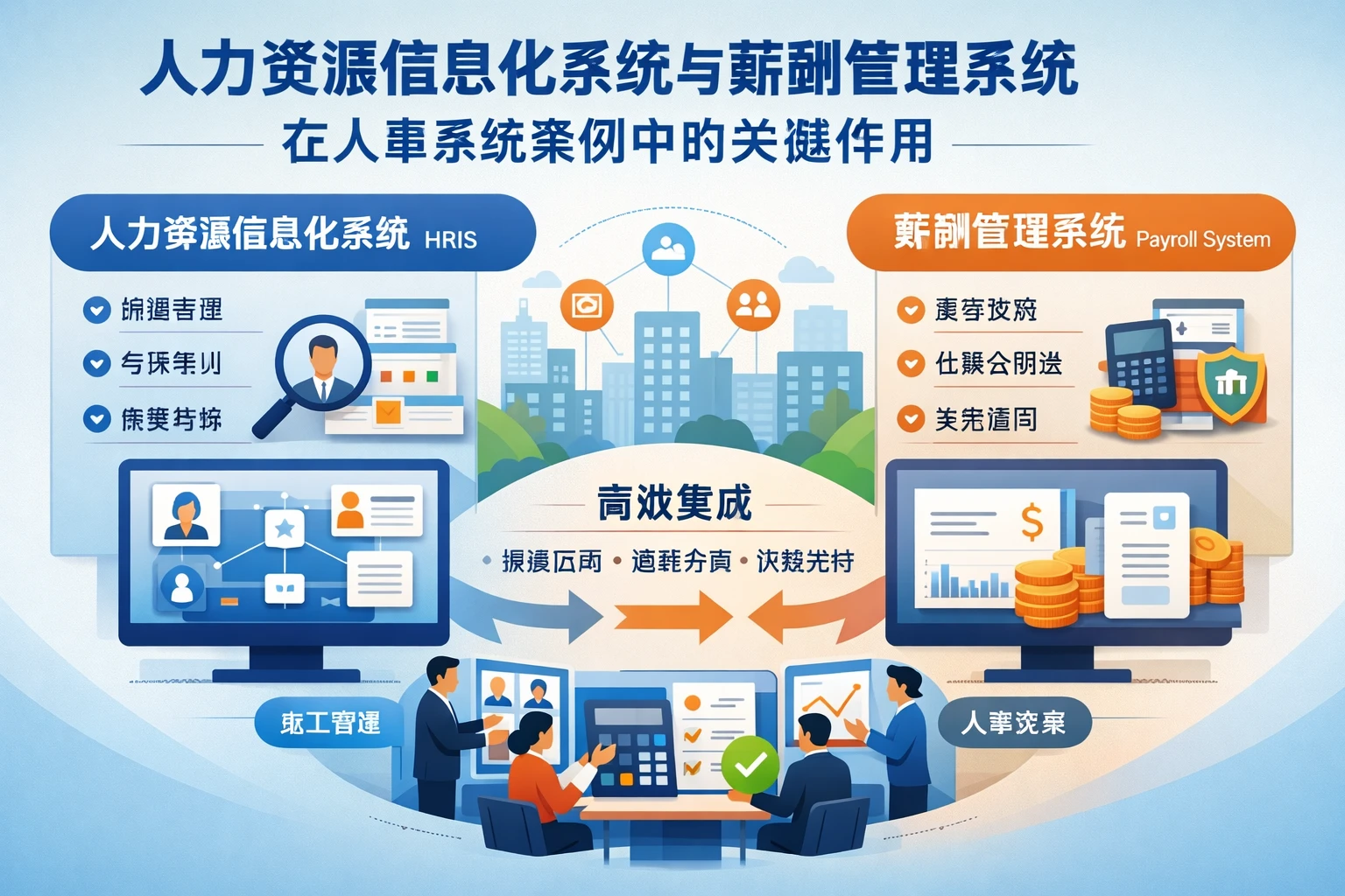人力资源信息化系统与薪酬管理系统在人事系统案例中的关键作用