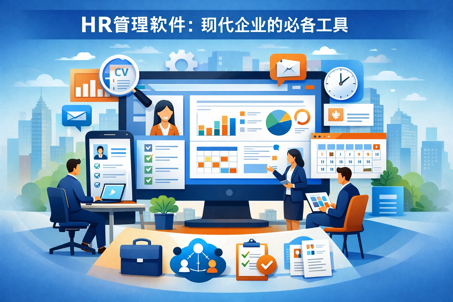 HR管理软件：现代企业的必备工具