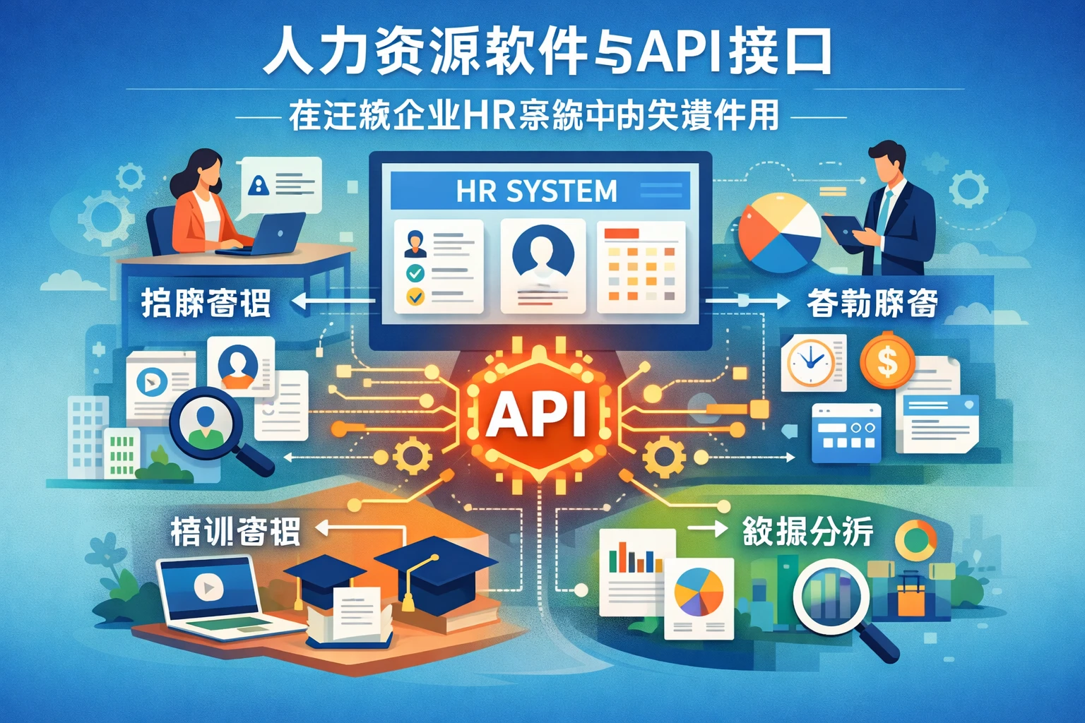 人力资源软件与API接口在连锁企业HR系统中的关键作用