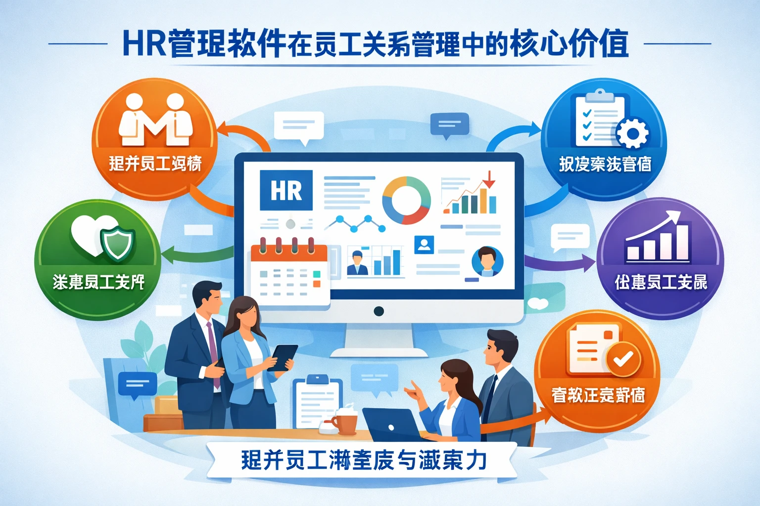 HR管理软件在员工关系管理中的核心价值