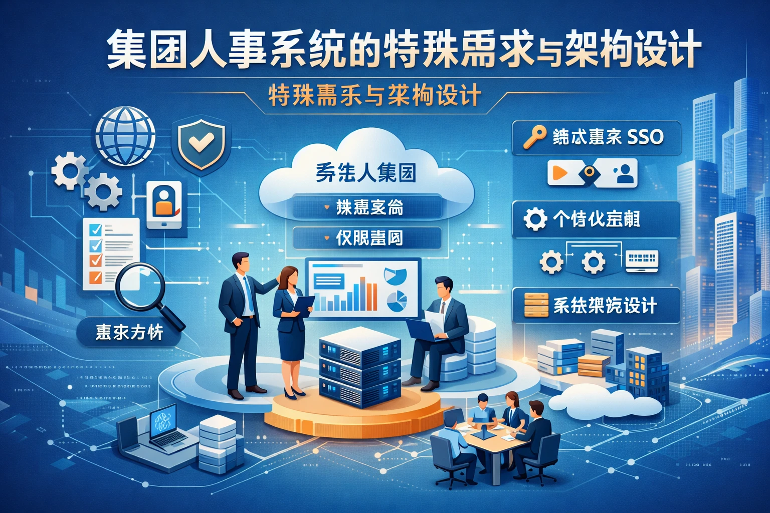 集团人事系统的特殊需求与架构设计
