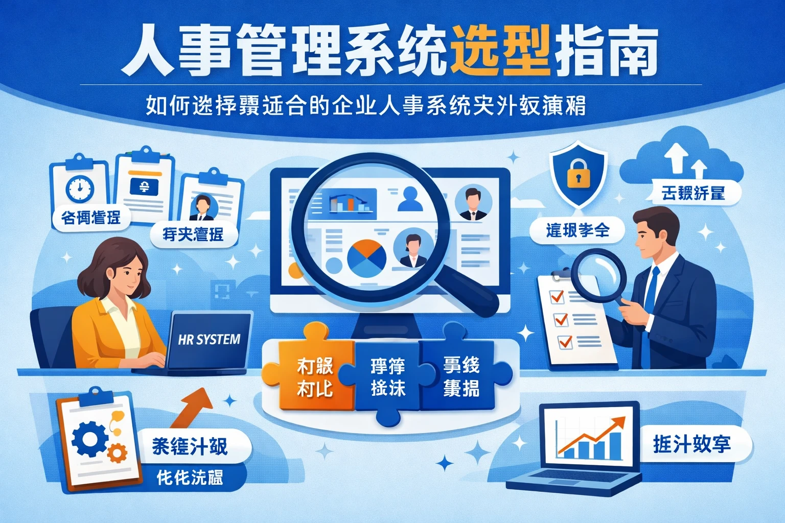 人事管理系统选型指南：如何选择最适合的企业人事系统及升级策略