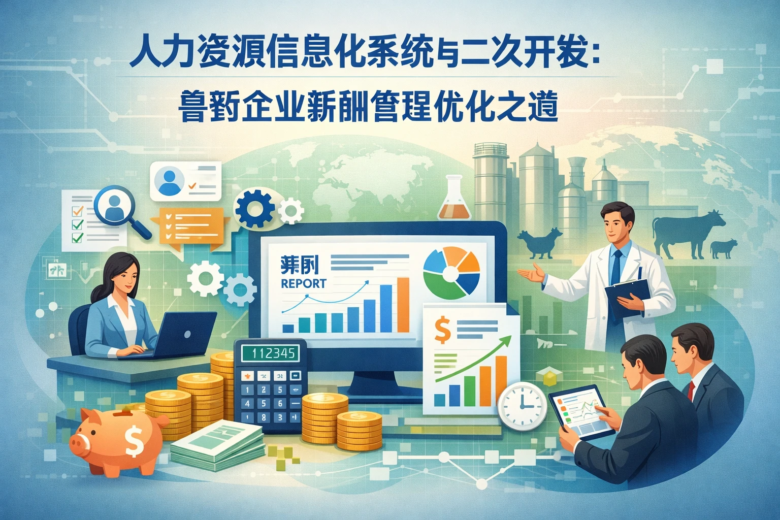 人力资源信息化系统与二次开发：兽药企业薪酬管理优化之道