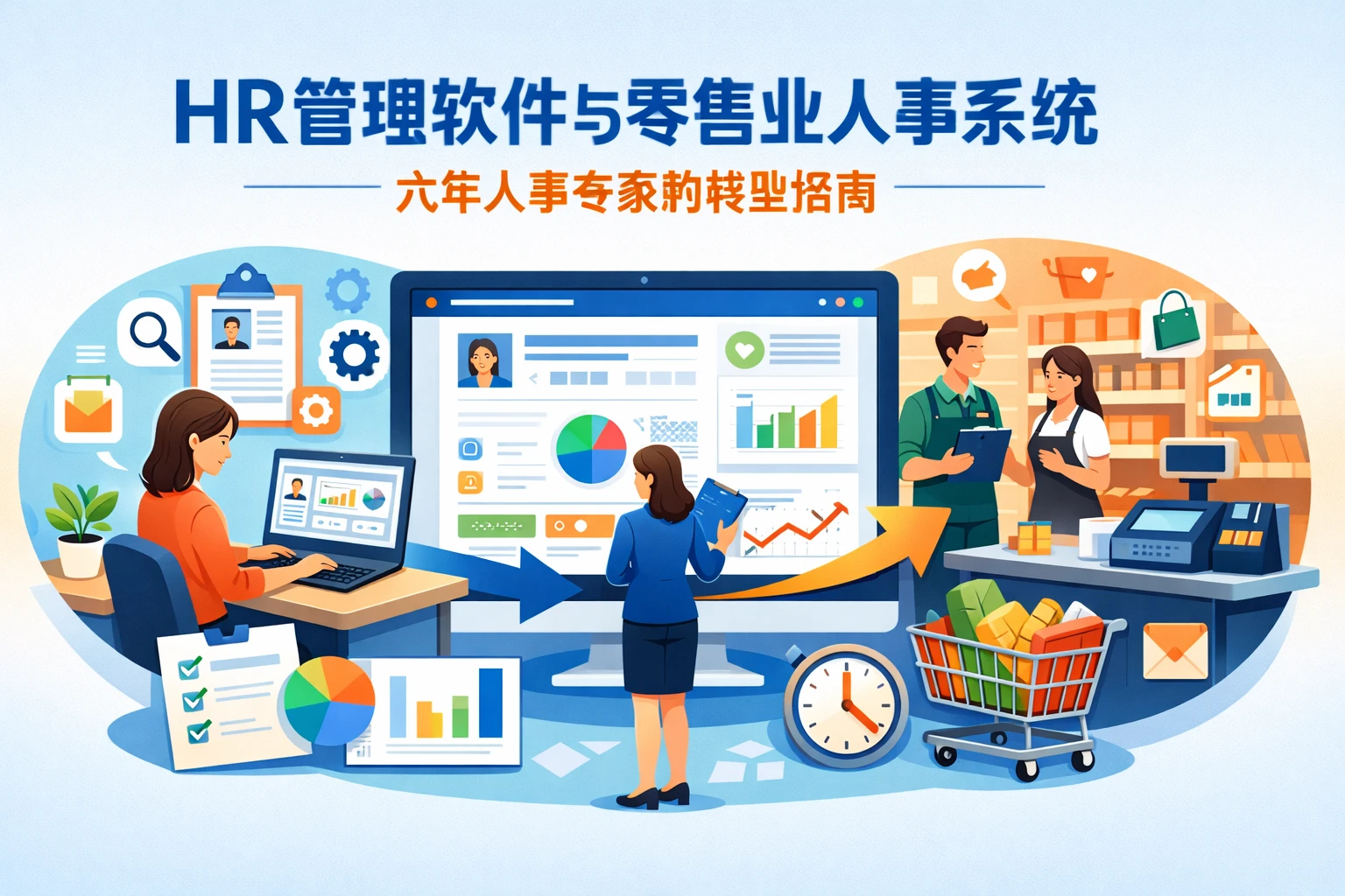 HR管理软件与零售业人事系统：六年人事专家的转型指南