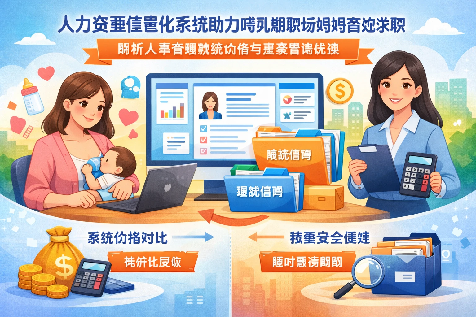 人力资源信息化系统助力哺乳期职场妈妈高效求职——解析人事管理系统价格与档案管理优势