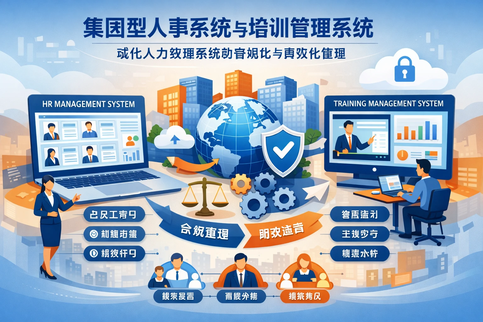 集团型人事系统与培训管理系统:现代人力资源系统的合规化与高效化管理