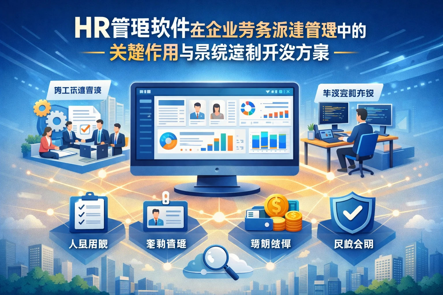 HR管理软件在企业劳务派遣管理中的关键作用与系统定制开发方案