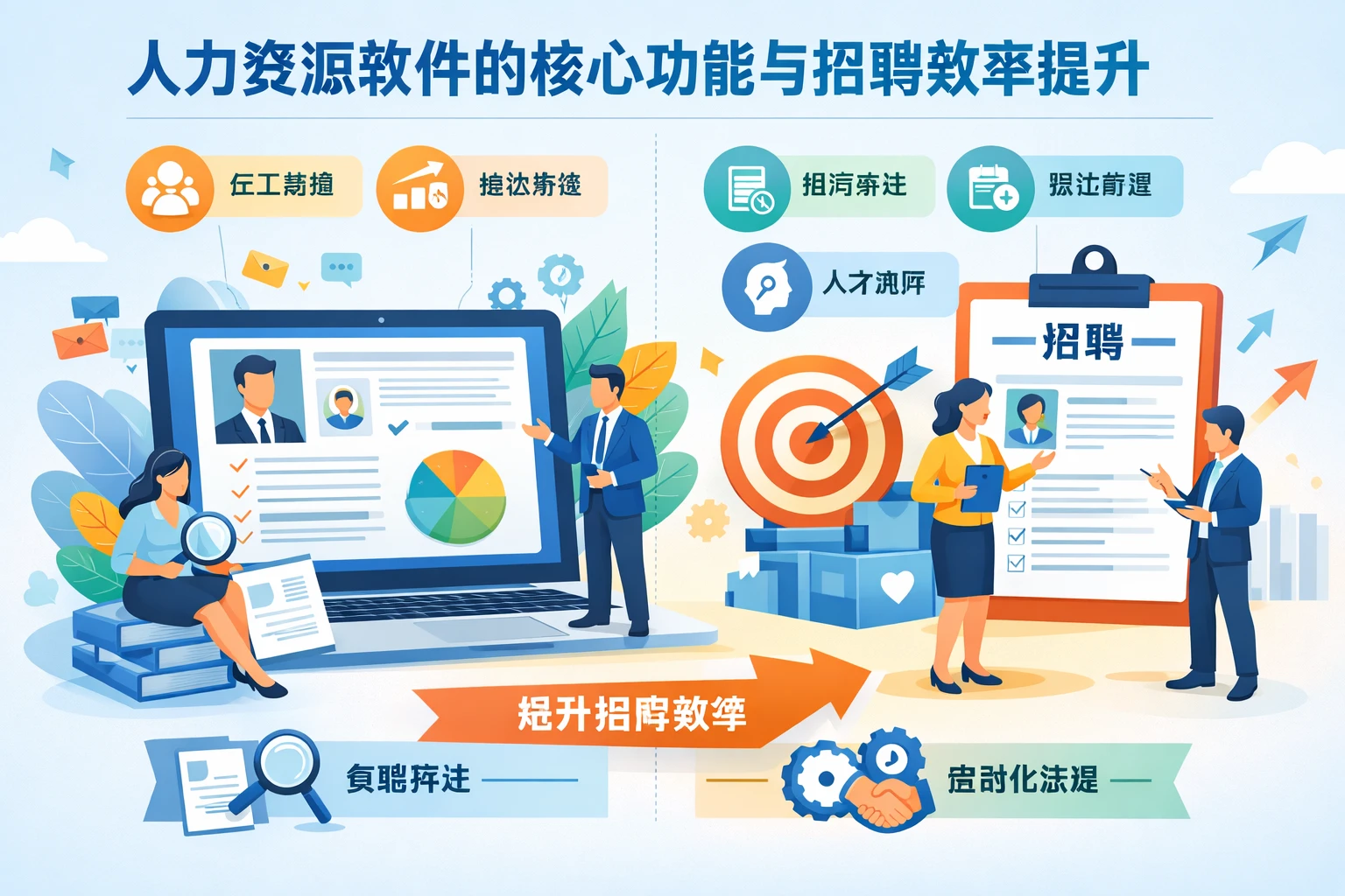 人力资源软件的核心功能与招聘效率提升