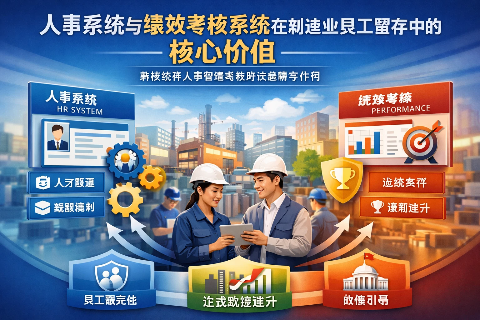 人事系统与绩效考核系统在制造业员工留存中的核心价值——兼谈政府人事管理系统的政策指导作用