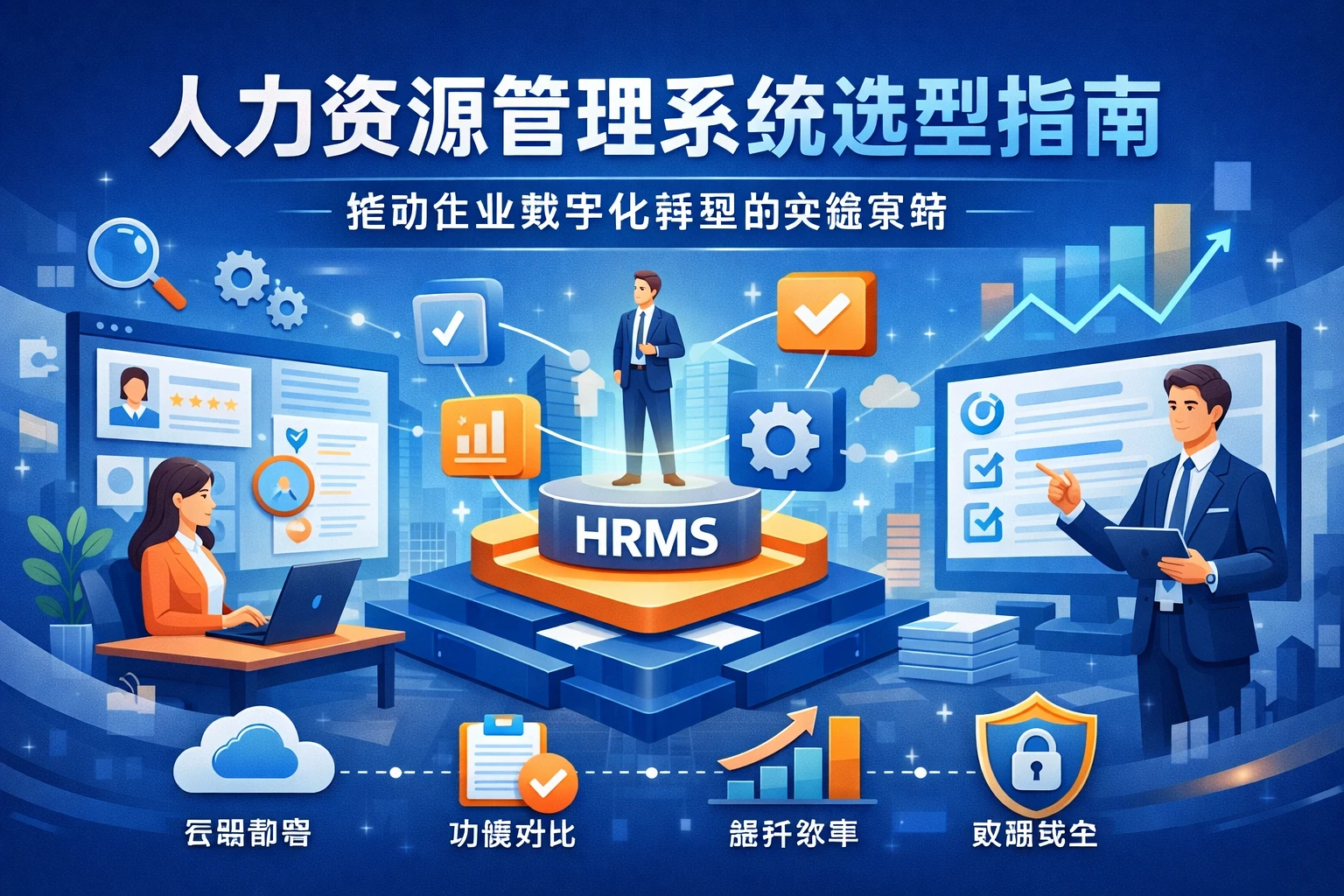 人力资源管理系统选型指南：推动企业数字化转型的关键策略