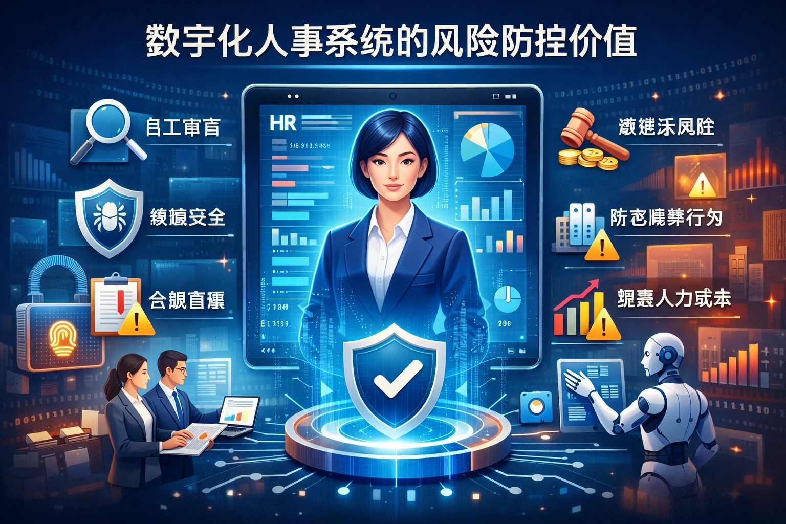 数字化人事系统的风险防控价值