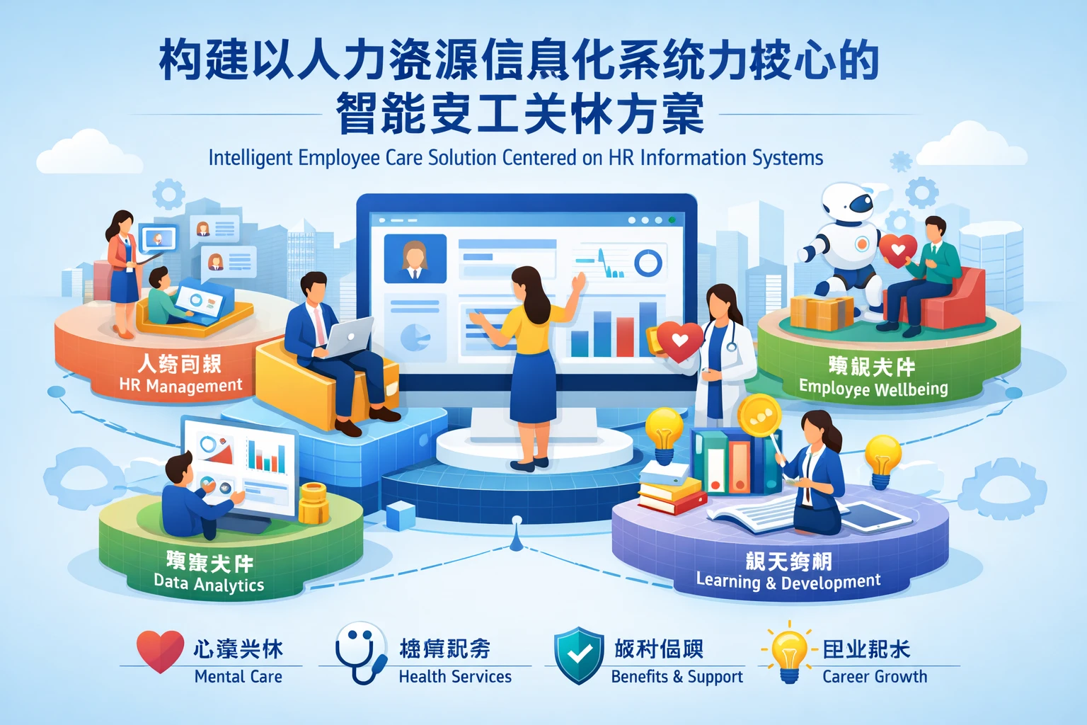 构建以人力资源信息化系统为核心的智能员工关怀方案